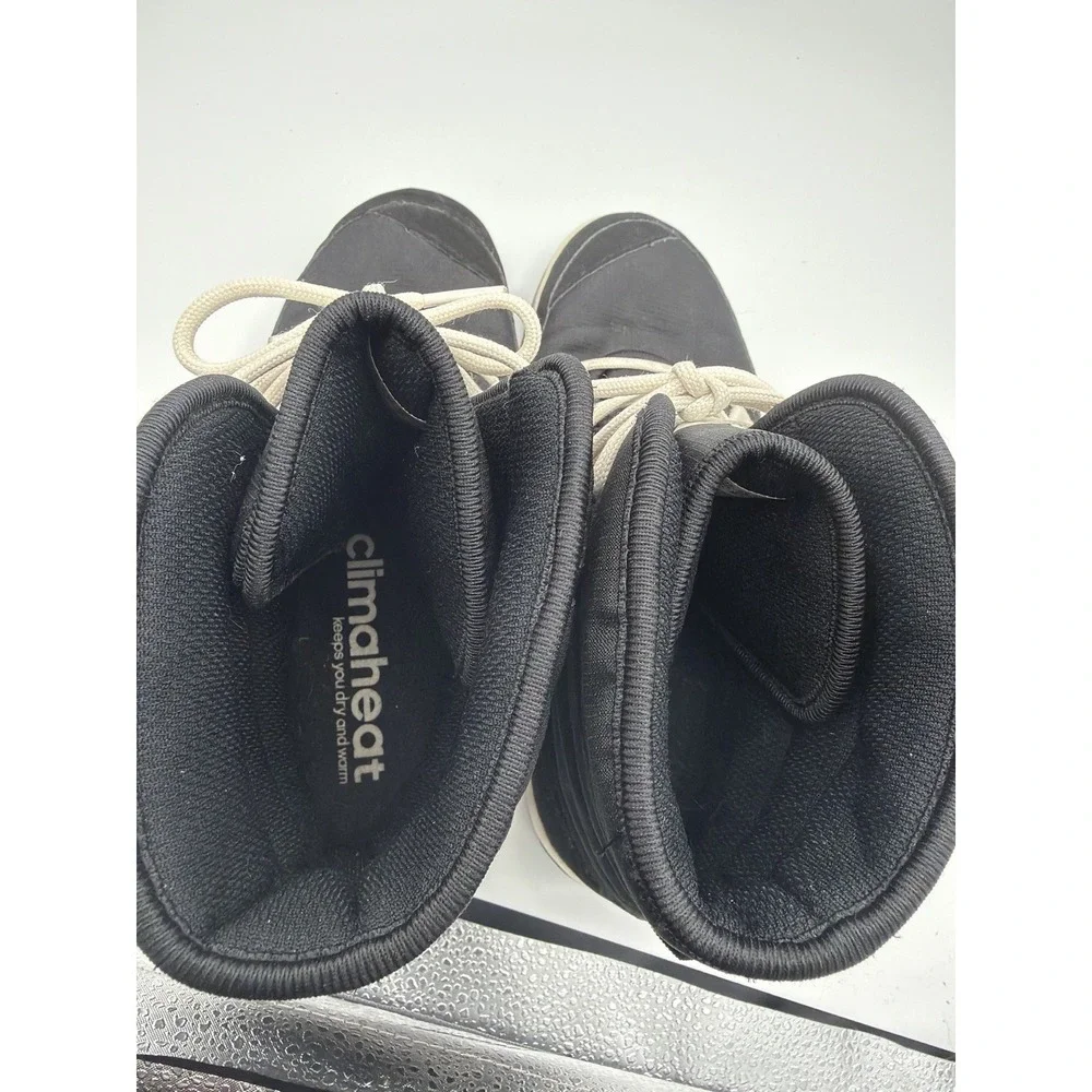 Adidas Climaheat Winter Boots Womens 7‎ Black Insulated Traxion.    1676